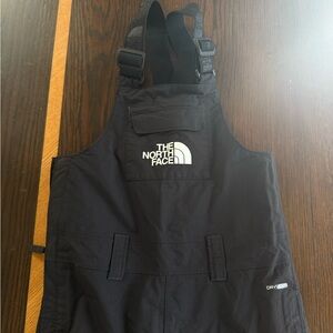 The North Face black snow pants/bibs